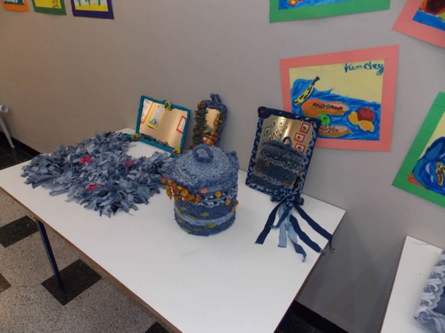 Recycled Art Workshops at the Dominican Children and Youth Library 