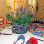 Recycled Art Workshops at the Dominican Children and Youth Library 