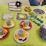 Galerías en Ingles » Recycled Art Workshops at the Cultural Center in Bani Perello