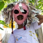 Workshops were organized at the Frailes community center and the Loyola School in Santo Domingo