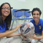 Workshops were organized at the Frailes community center and the Loyola School in Santo Domingo