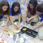 Workshops were organized at the Frailes community center and the Loyola School in Santo Domingo