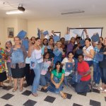 Taller de arte reciclado en la Biblioteca Infantil y Juvenil República Dominicana 