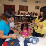 Taller de arte reciclado en la Biblioteca Infantil y Juvenil República Dominicana 