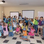 Taller de arte reciclado en la Biblioteca Infantil y Juvenil República Dominicana 