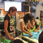 Recycled Art Workshop at Agora Mall, Santo Domingo 