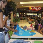 Recycled Art Workshop at Agora Mall, Santo Domingo 