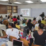 Recycled Art Workshop at Technological Institute of Santo Domingo-INTEC