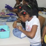 Recycled Art Workshop at Technological Institute of Santo Domingo-INTEC