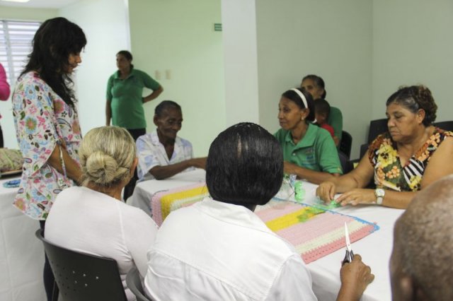 Recycled Art Workshop at Centro Tecnologico Comunitario de Capotillo