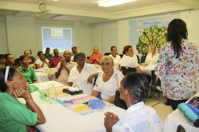 Recycled Art Workshop at Centro Tecnologico Comunitario de Capotillo