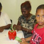 Recycled Art Workshop at Centro Tecnologico Comunitario de Capotillo