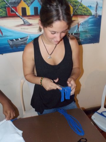 Taller de Arte Reciclado en Samaná